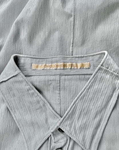 Carol Christian Poell 2010 ‘CM/2615 DELINE/3’ Textured Cotton Button-up Shirt