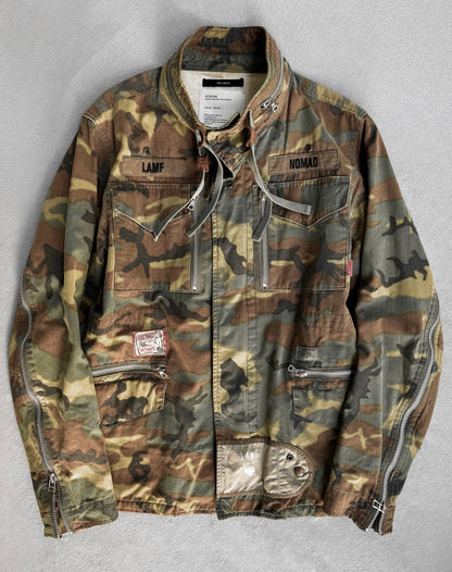 WTAPS SS09 ‘LAMF’ M-65 Panther Embroidered Camo Field Jacket