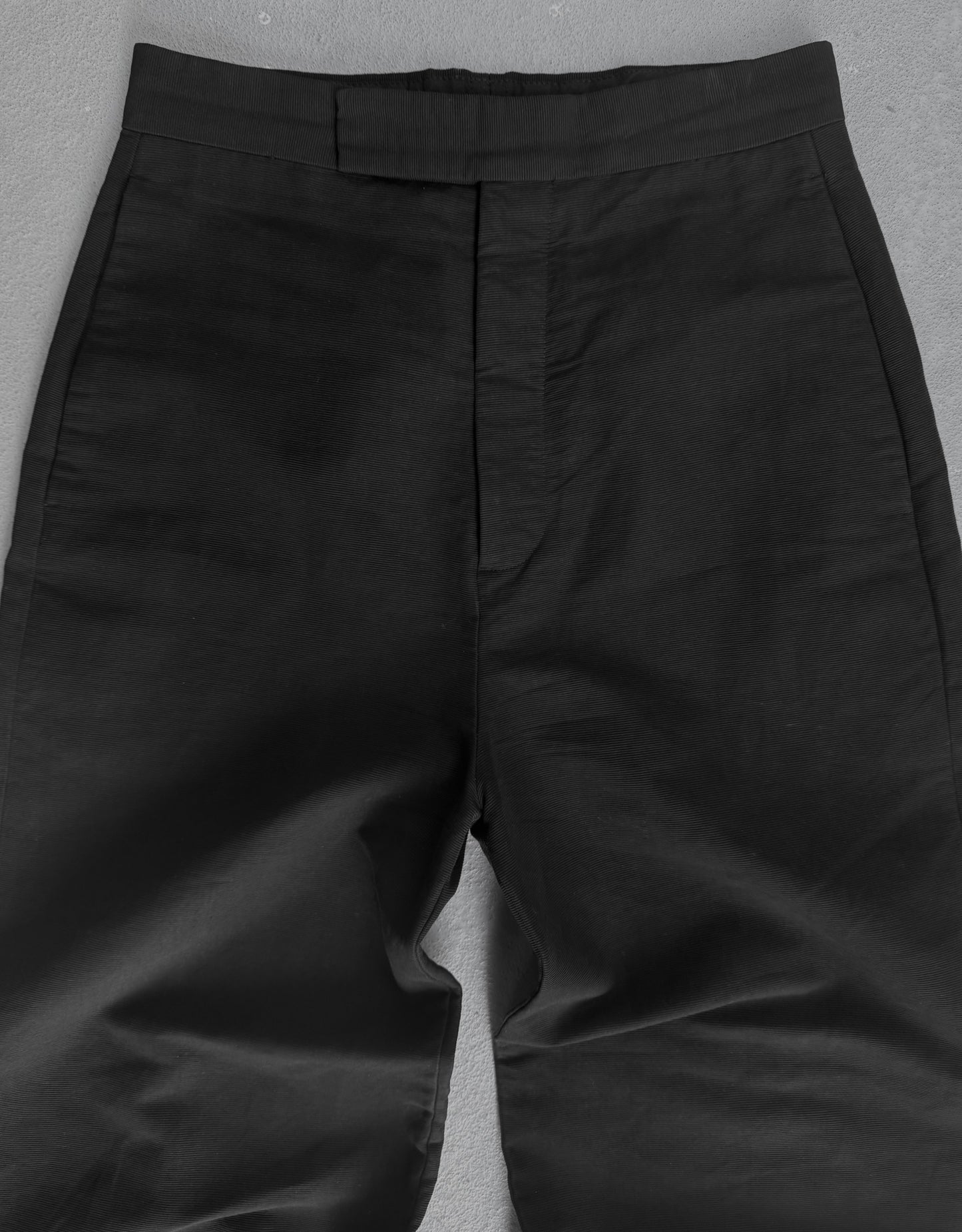 Rick Owens SS18 "DIRT" Viscontis Frayed Hem Wide Leg Trousers