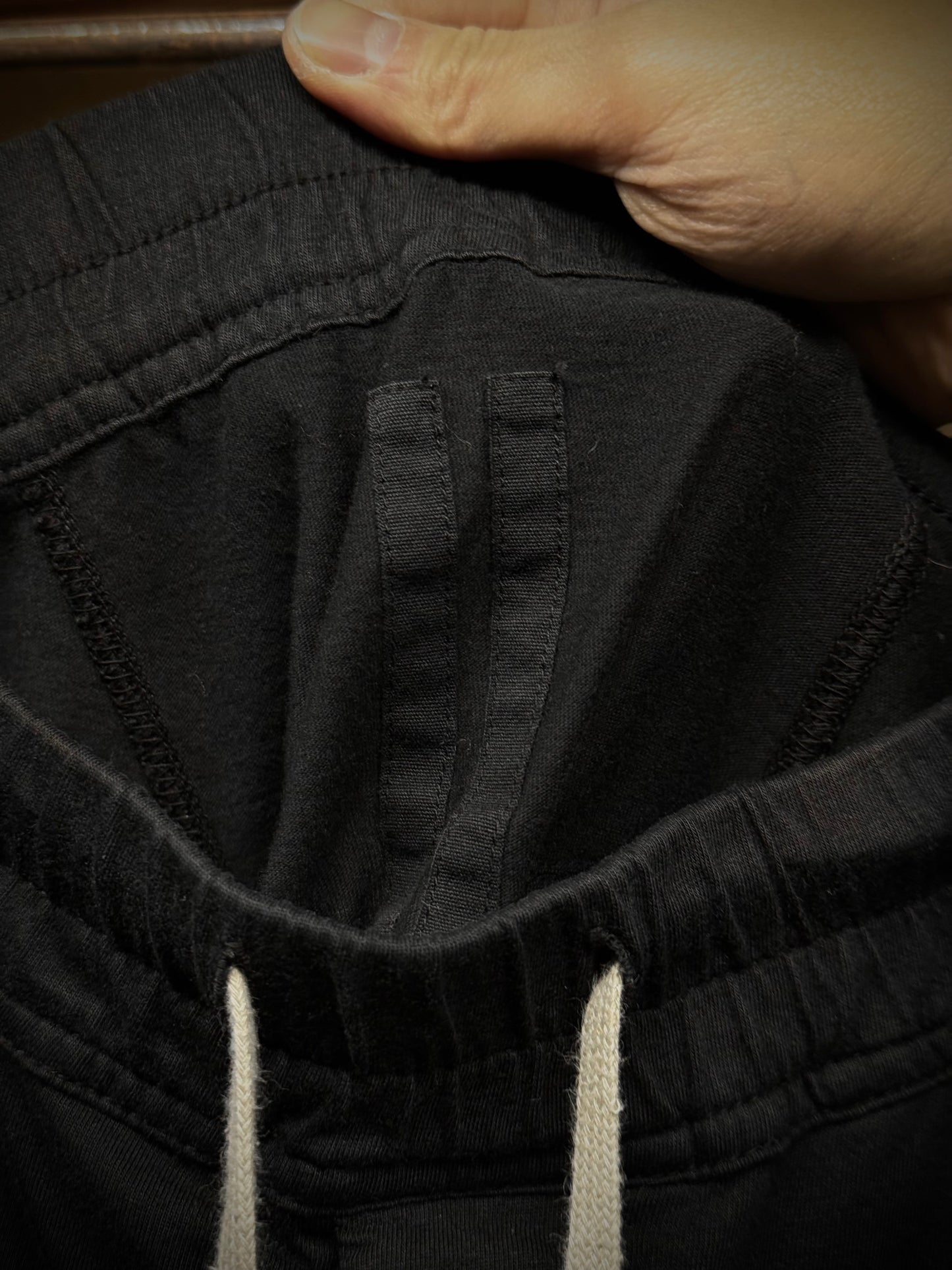 Rick Owens DRKSHDW AW15 "SPHINX" Drop-crotch Pants detail | DRIEW GARMENTS