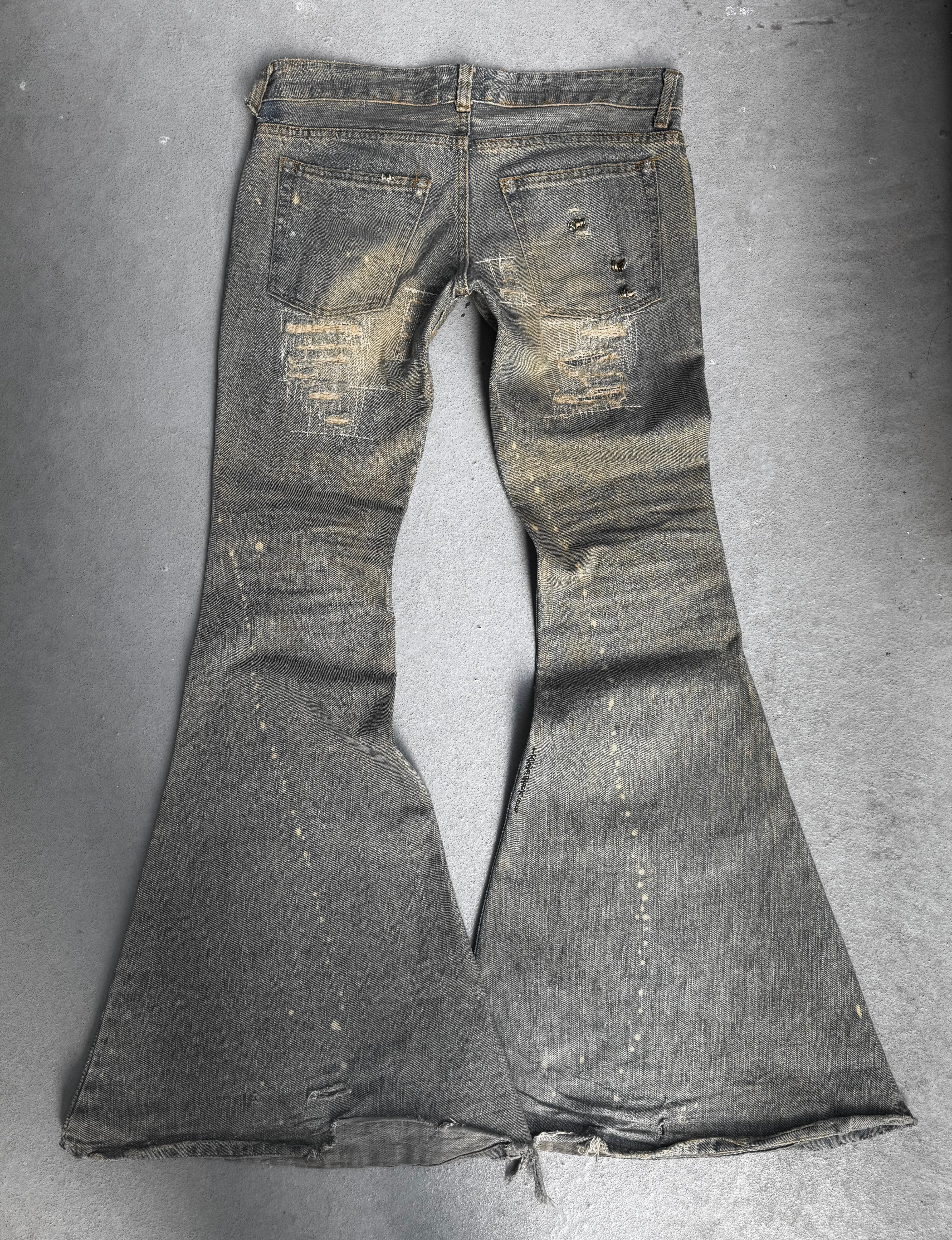 IfSixWasNine MudMax Bell-Bottom Flare Jeans | Early 2000s – DRIEW
