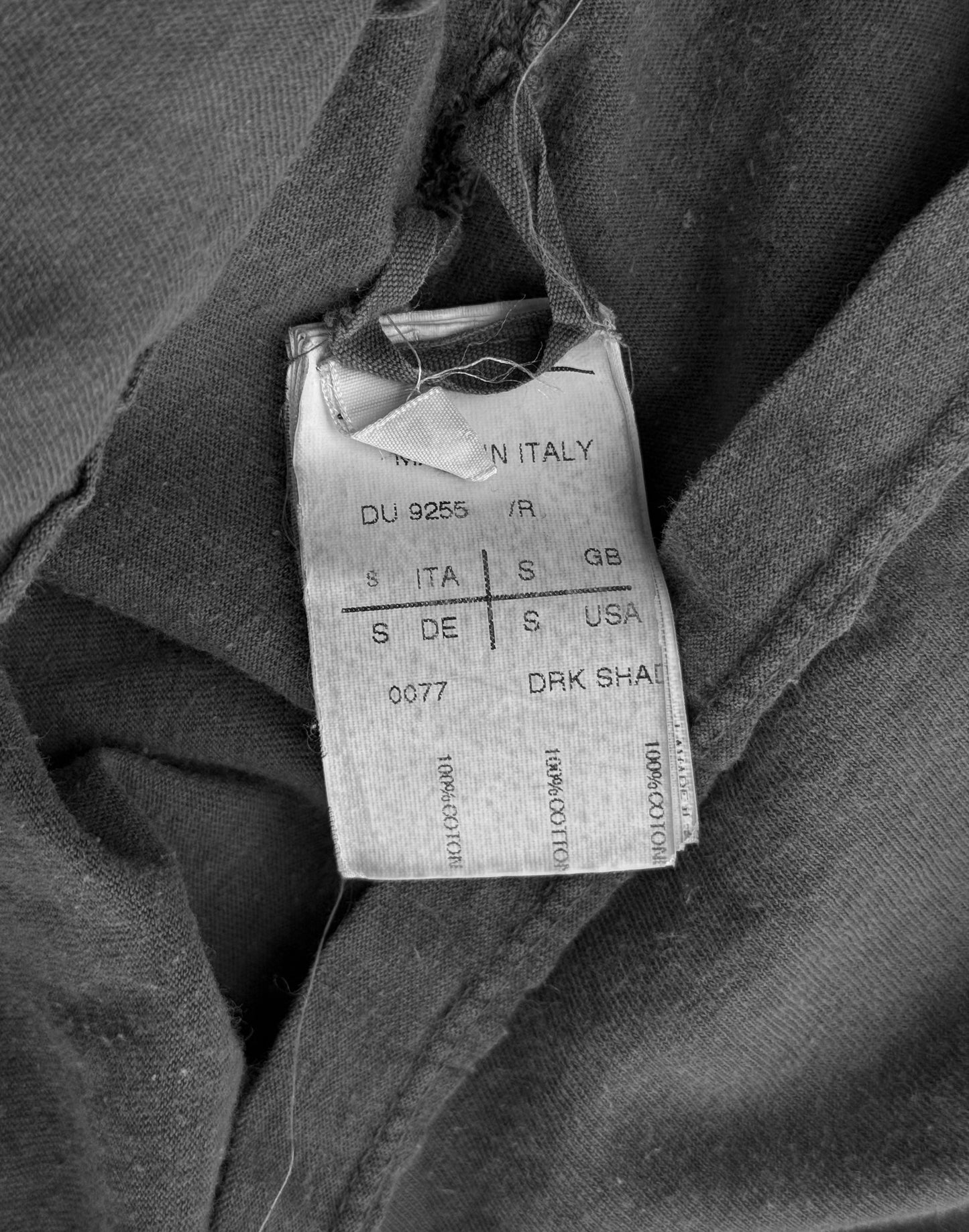 Rick Owens DRKSHDW AW12 "MOUNTAIN" DRK SHAD Level Long-sleeves