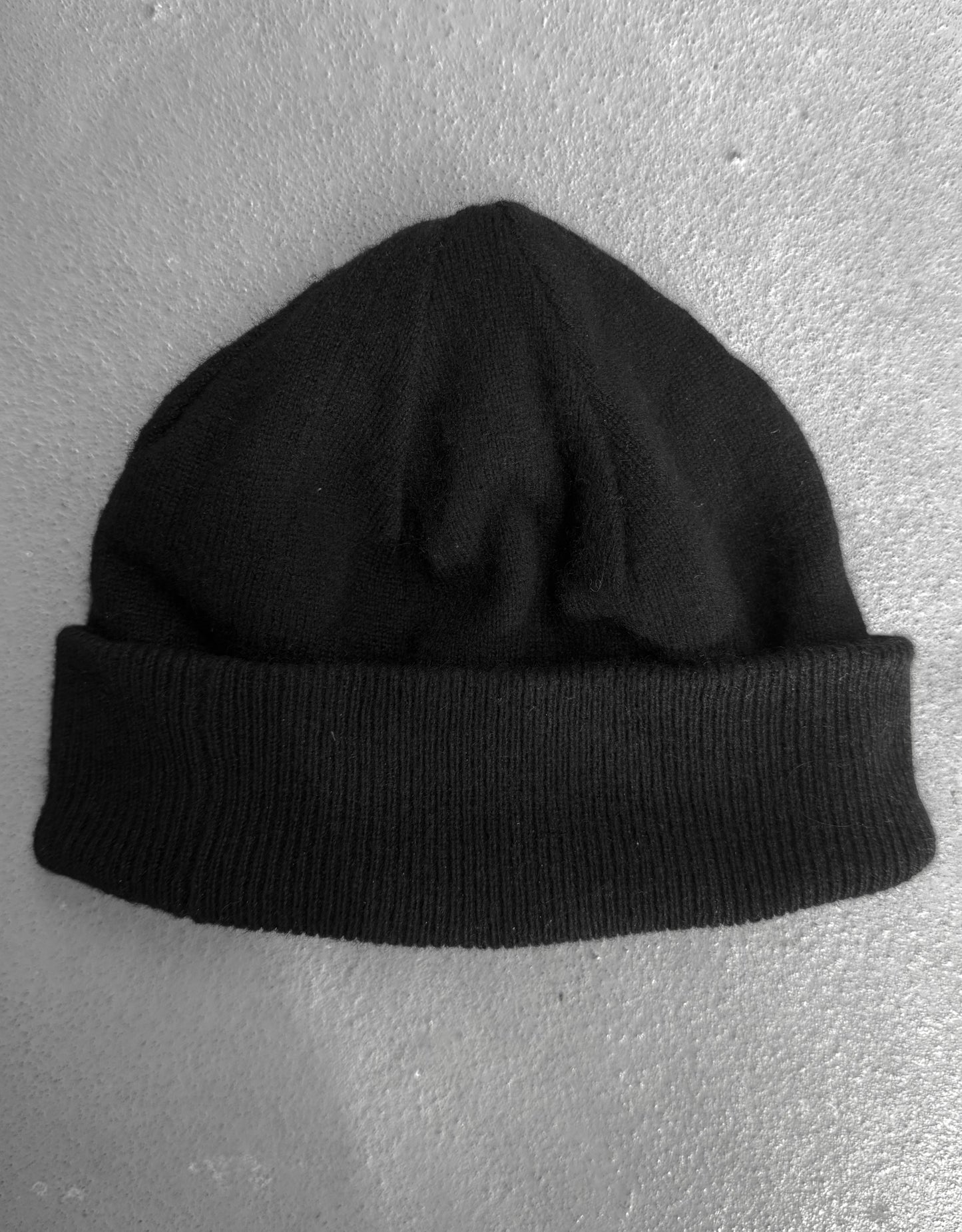DIOR HOMME by Hedi Slimane AW06 “These Grey Days” Black Cashmere Beanie
