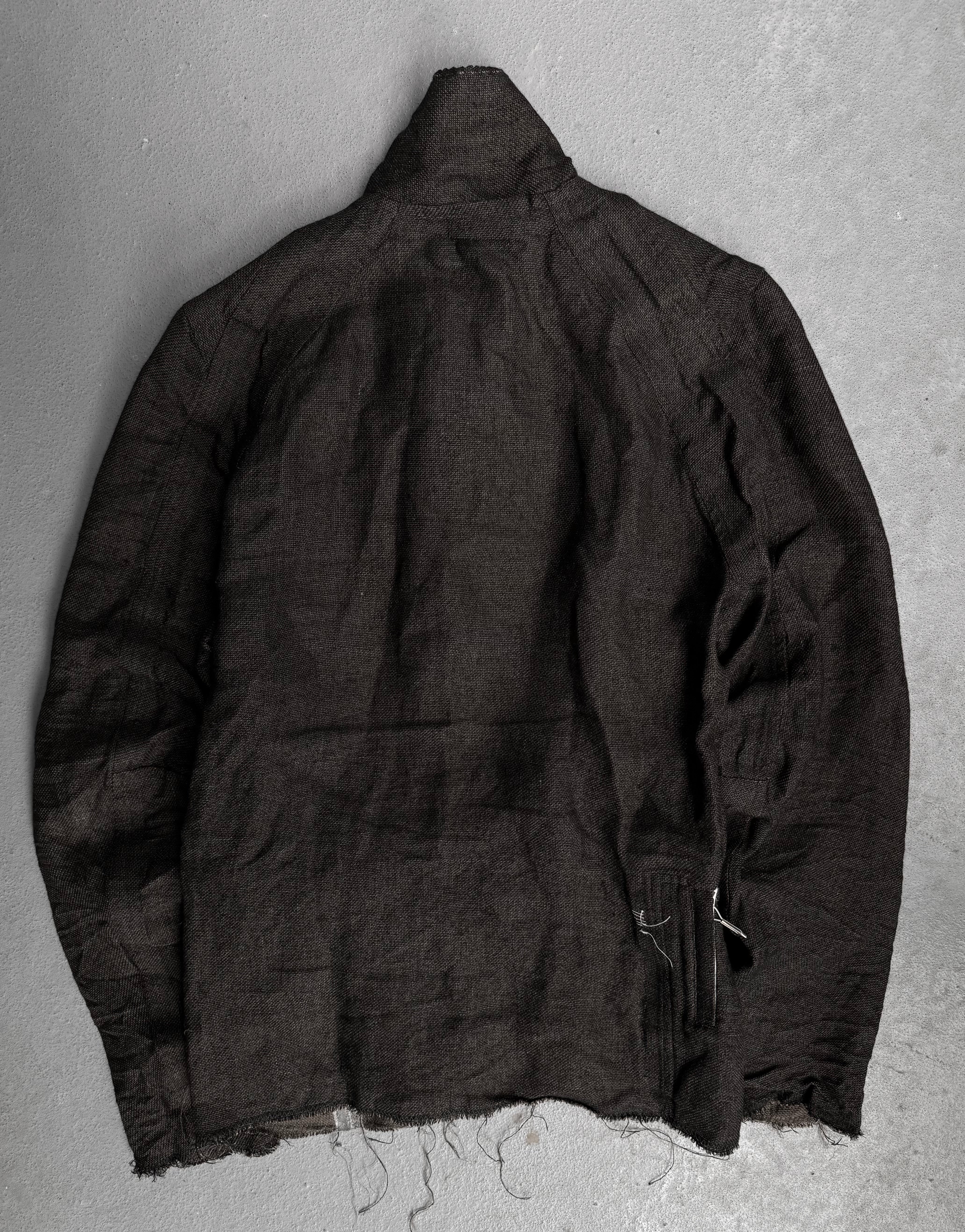 Taichi Murakami “Coin” Taped Seam Collarless Work Blazer – DRIEW