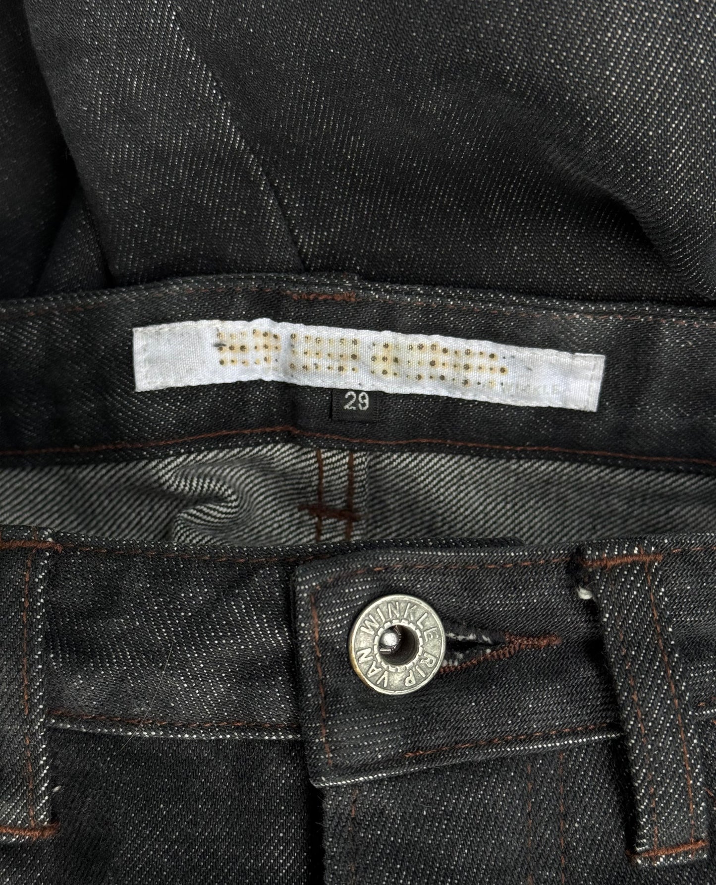 RipVanWinkle Early 00s Grey Flare Bootcut Denim