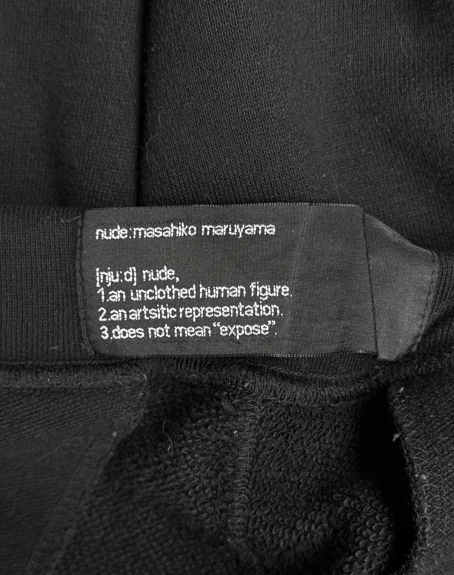 nude:masahiko maruyama Jetted Pocket Drawstring Sweatpants
