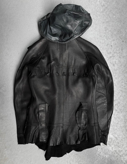 TakahiroMiyashita TheSoloist. AW14 Rough Out Deerskin Leather Military Jacket