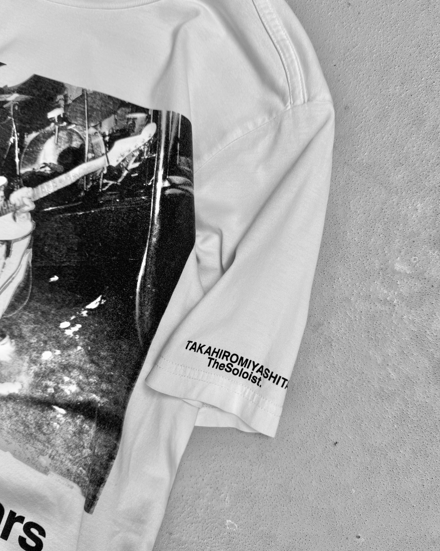 TakahiroMiyashita TheSoloist. SS19 Kurt Cobain Graphic T-shirt
