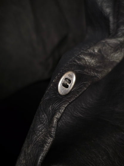 Carpe Diem AW02 "The Last Scene" Washable Cowhide Leather Shirt