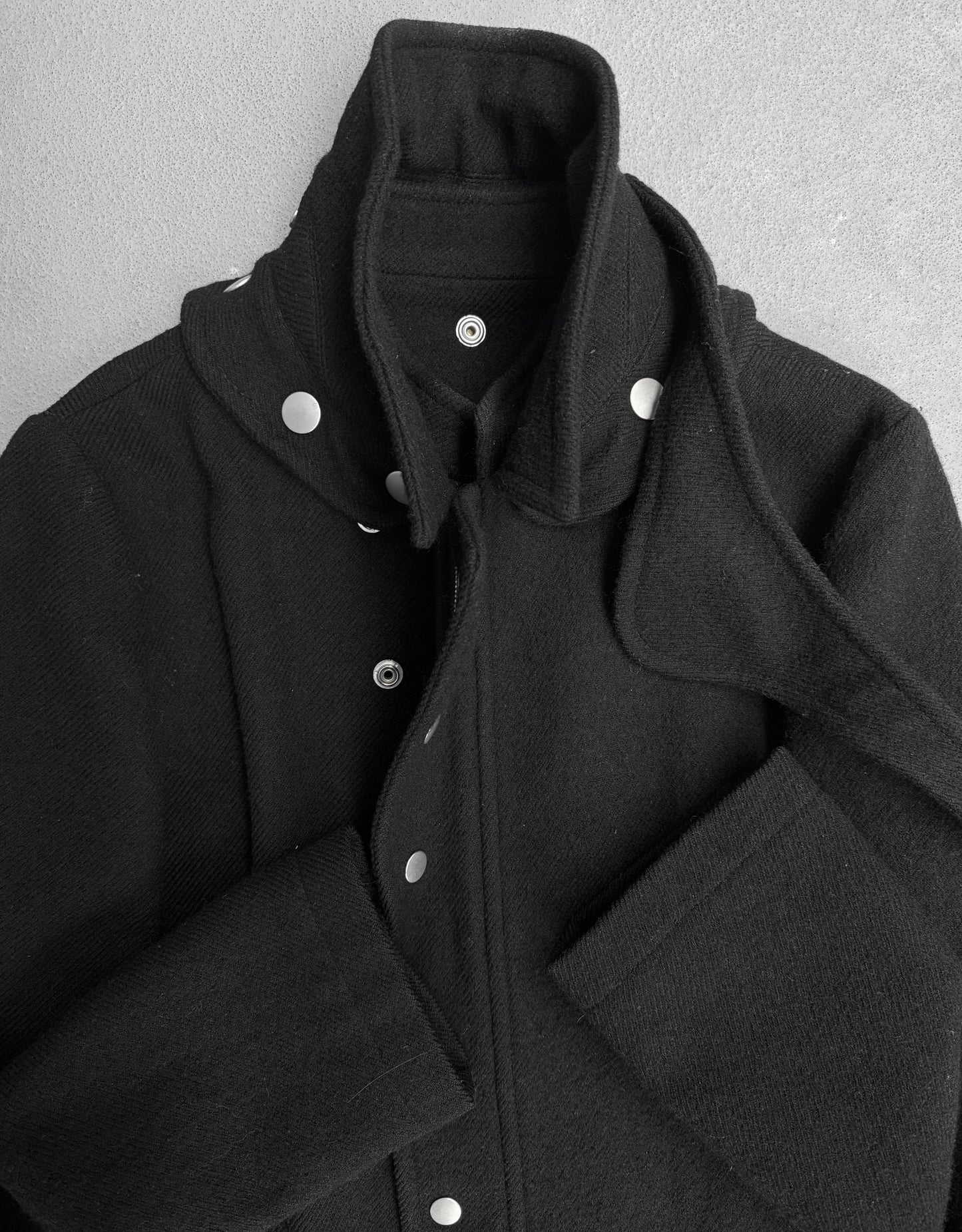 Y’s by Yohji Yamamoto AW11 Button-up Military Wool Coat