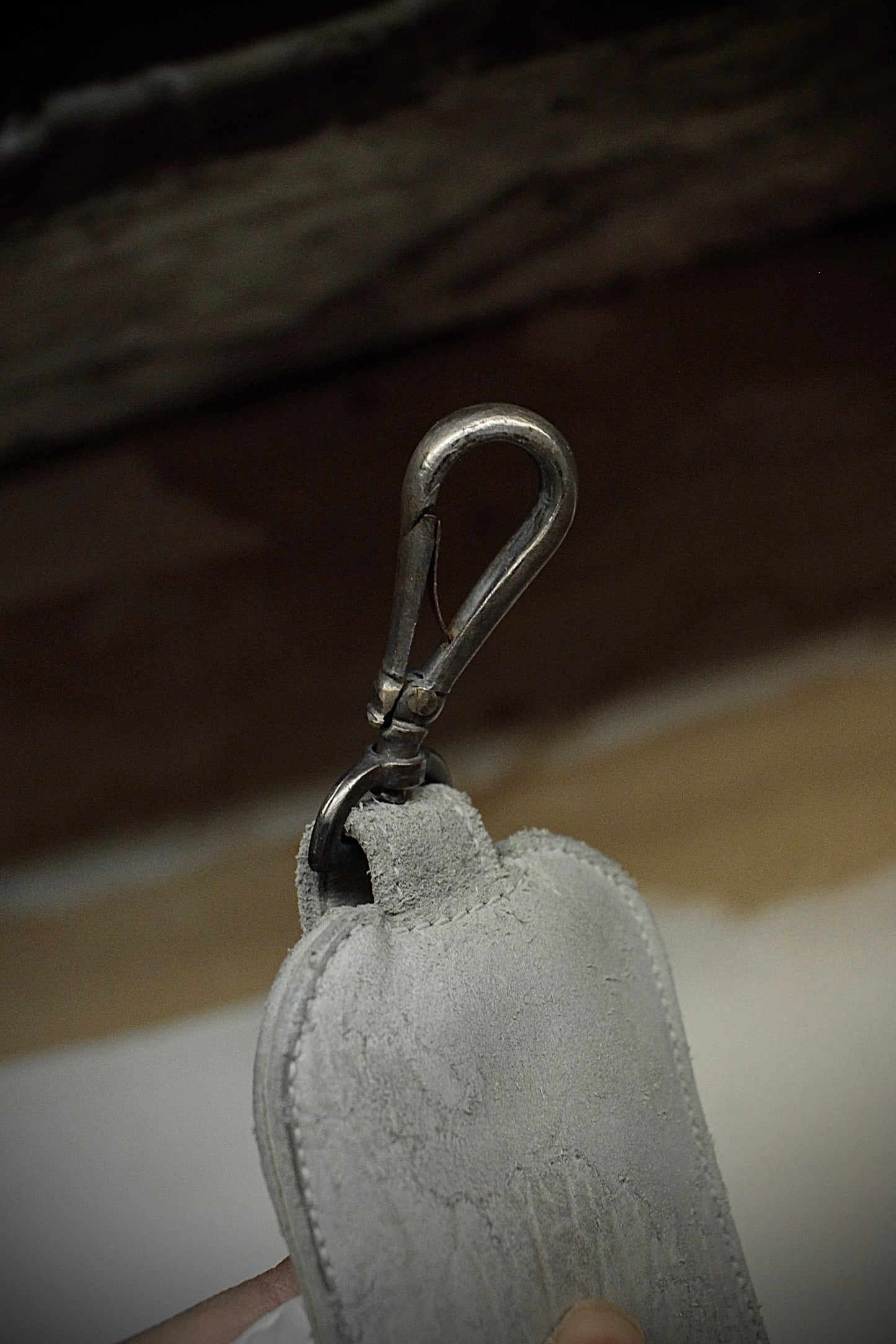 Carol Christian Poell ‘MM/2265 CUBS-PTC/33’ Silver Hook Key Horse Leather Case detail | DRIEW GARMENTS