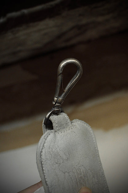 Carol Christian Poell ‘MM/2265 CUBS-PTC/33’ Silver Hook Key Horse Leather Case detail | DRIEW GARMENTS