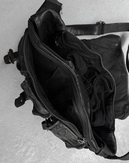 Isamu Katayama “BACKLASH” Double Shoulder Garment-dyed Side Bag