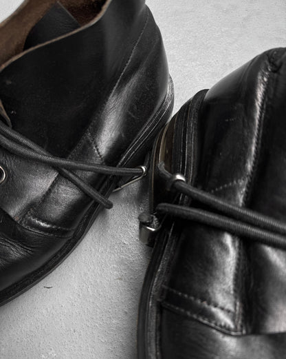Dirk Bikkembergs AW96 Bungee Metal Heel Leather Derbies
