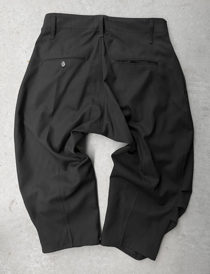 Chistopher Nemeth 'NO.102D' 3D Pleated Knee Wool Crop Pants