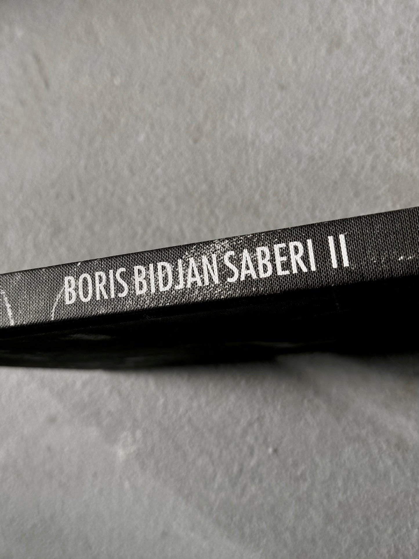 Boris Bidjan Saberi II by Fabriano Fabbri Hardcover Book (2013)