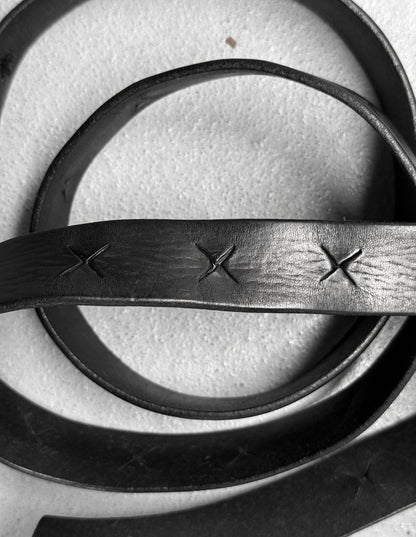 m.a+ by Maurizio Amadei 'EA2C' GR 3.0 Wishbone Leather Belt