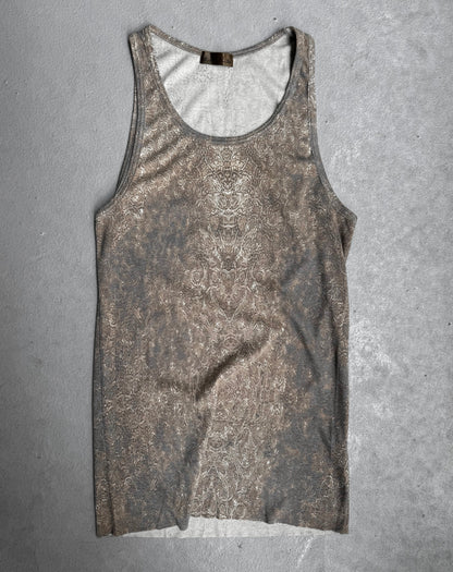 G.O.A Early 00s Psychedelic Print Tank Top