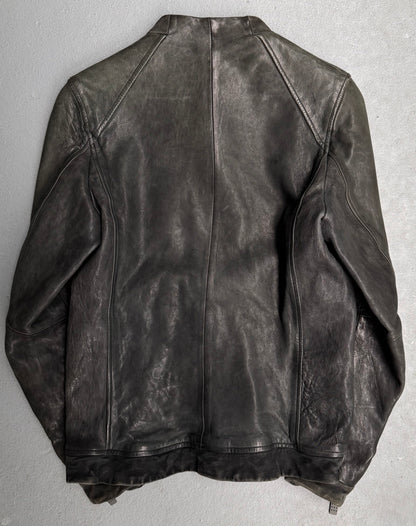 Carpe Diem Garment-Dyed Sheepskin Leather Jacket