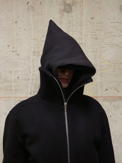 Rick Owens AW25 "CONCORDIANS" Wool Blixa Dracucollar Padded Bomber Jacket