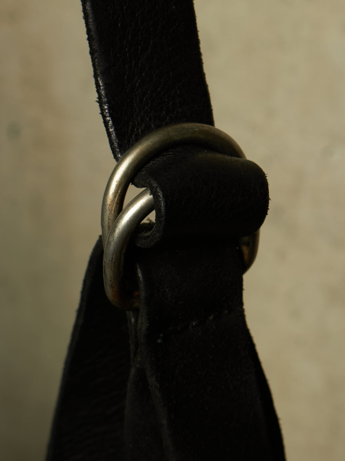 GUIDI 2010s 'Q15' Black Reverse Full-grain Horse Leather Weekender Bag