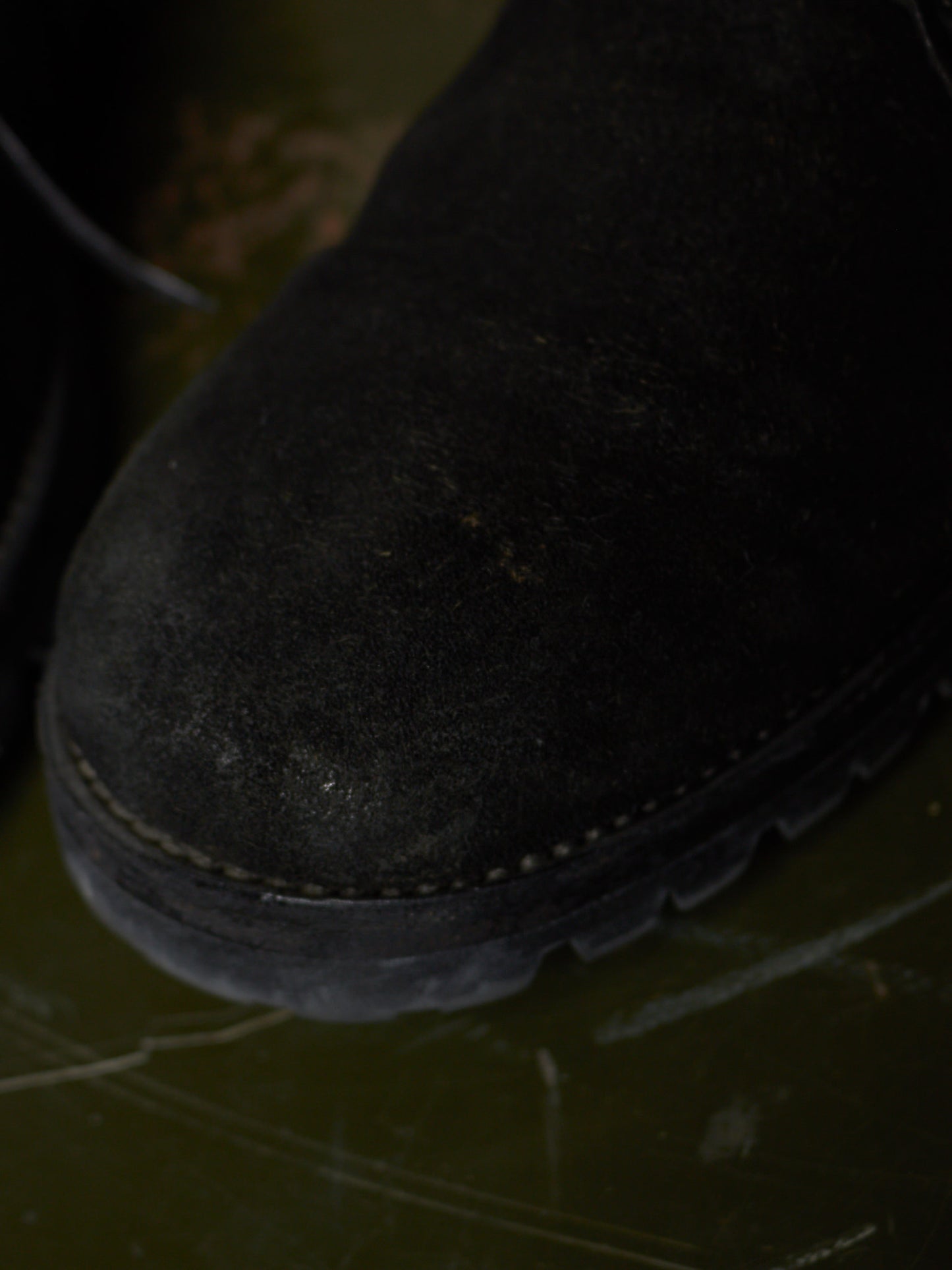 GUIDI '792V' Full-grain Reverse Horse Leather Derbies