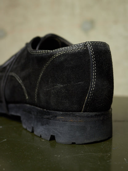 GUIDI '792V' Full-grain Reverse Horse Leather Derbies