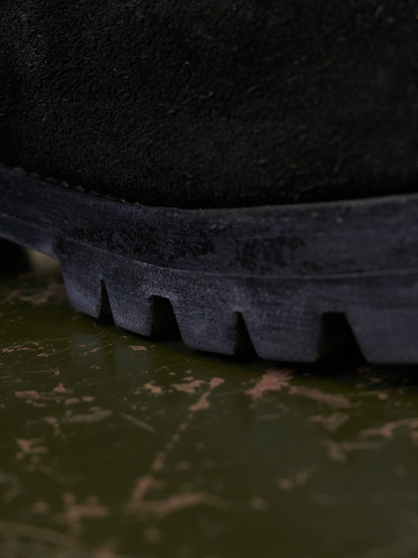 GUIDI '792V' Full-grain Reverse Horse Leather Derbies