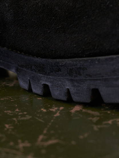 GUIDI '792V' Full-grain Reverse Horse Leather Derbies