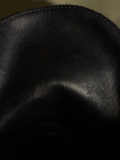 GUIDI ‘795V_N’ Black Horse Leather Lace-up Combat Boots