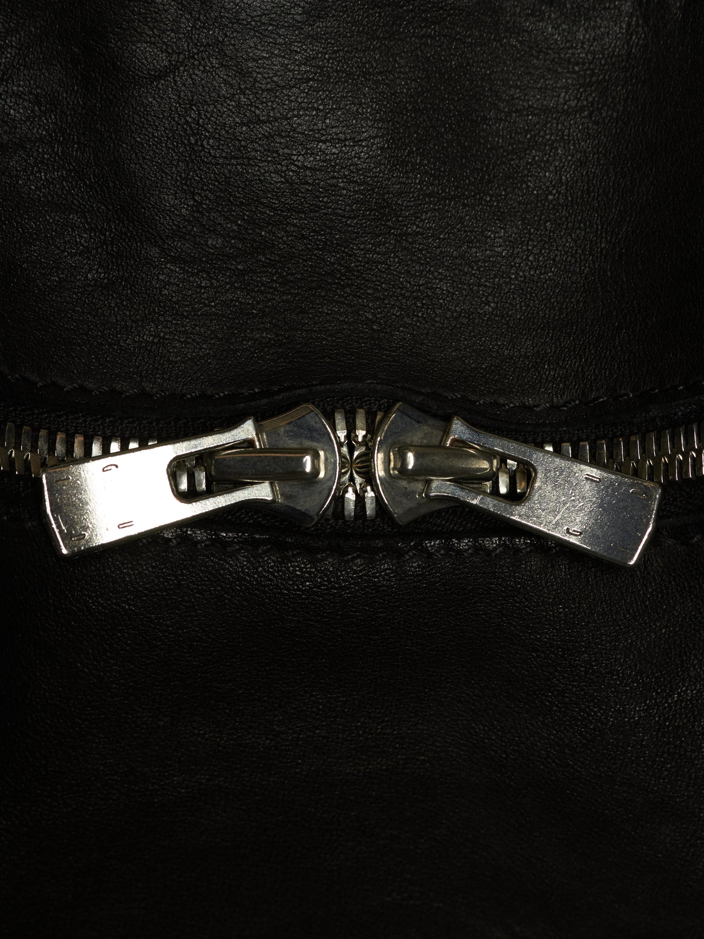 GUIDI 'DBP06' Black Full-grain Horse Leather 2 Zip Backpack