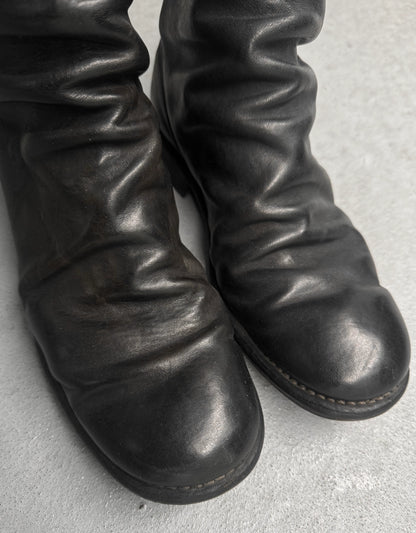 GUIDI ‘988’ Classic Horse Leather Back Zip Boots