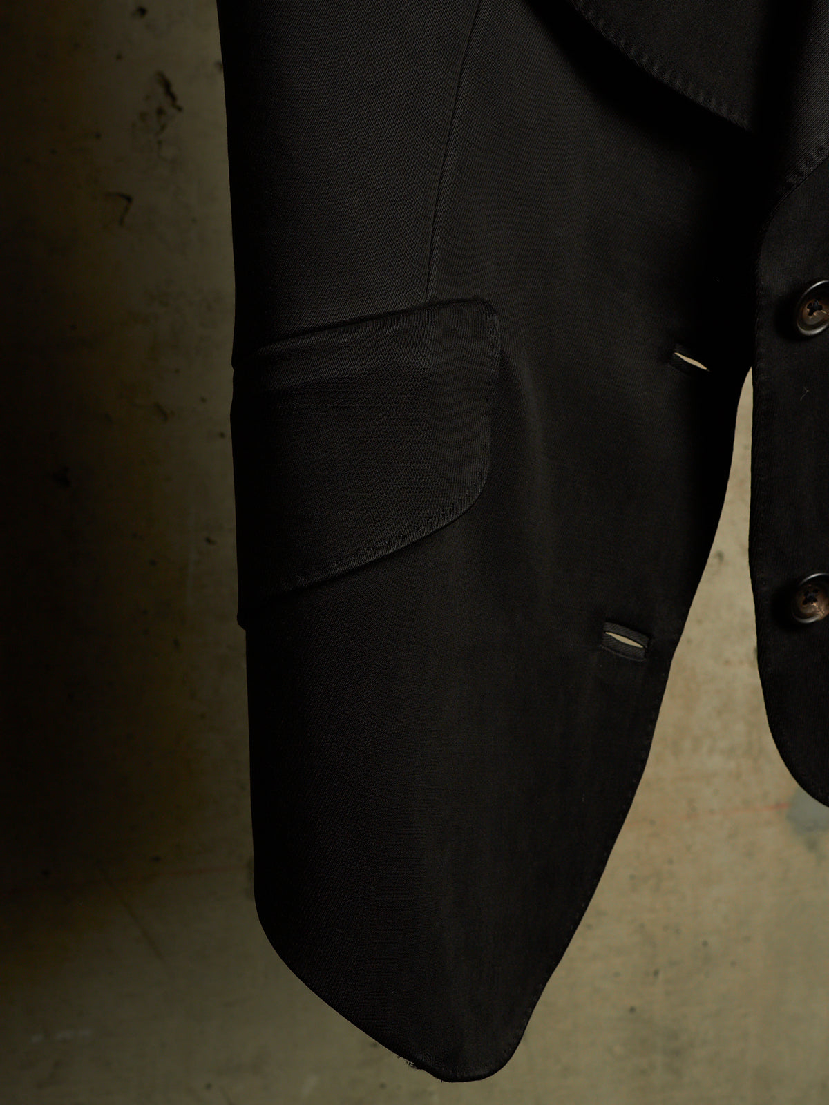 IfSixWasNine Early 00s 'NO. JK-PAPILLON/NS 677D' Asymmetric Pointed Collared Vest