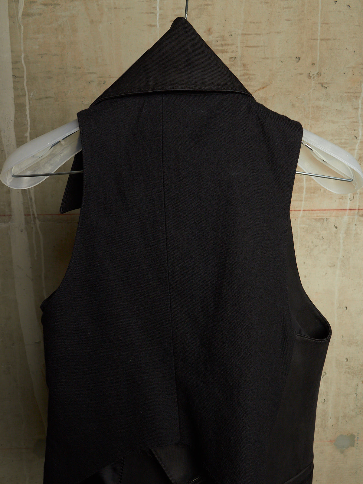 IfSixWasNine Early 00s 'NO. JK-PAPILLON/NS 677D' Asymmetric Pointed Collared Vest