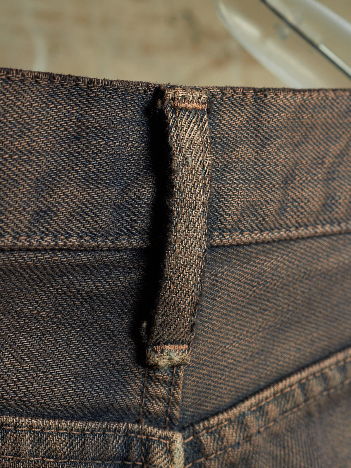 IfSixWasNine Early 00s 'NO. MUD MAX/SBCM 0305ADK' Distressed Flared Denim