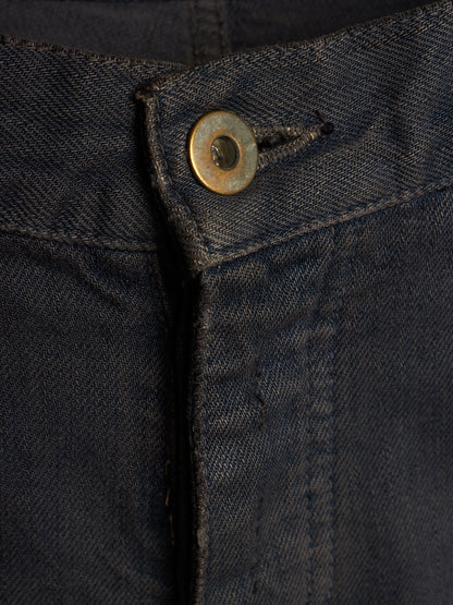 IfSixWasNine Early 00s 'NO. MUD MAX/SBCM 0305ADK' Distressed Flared Denim