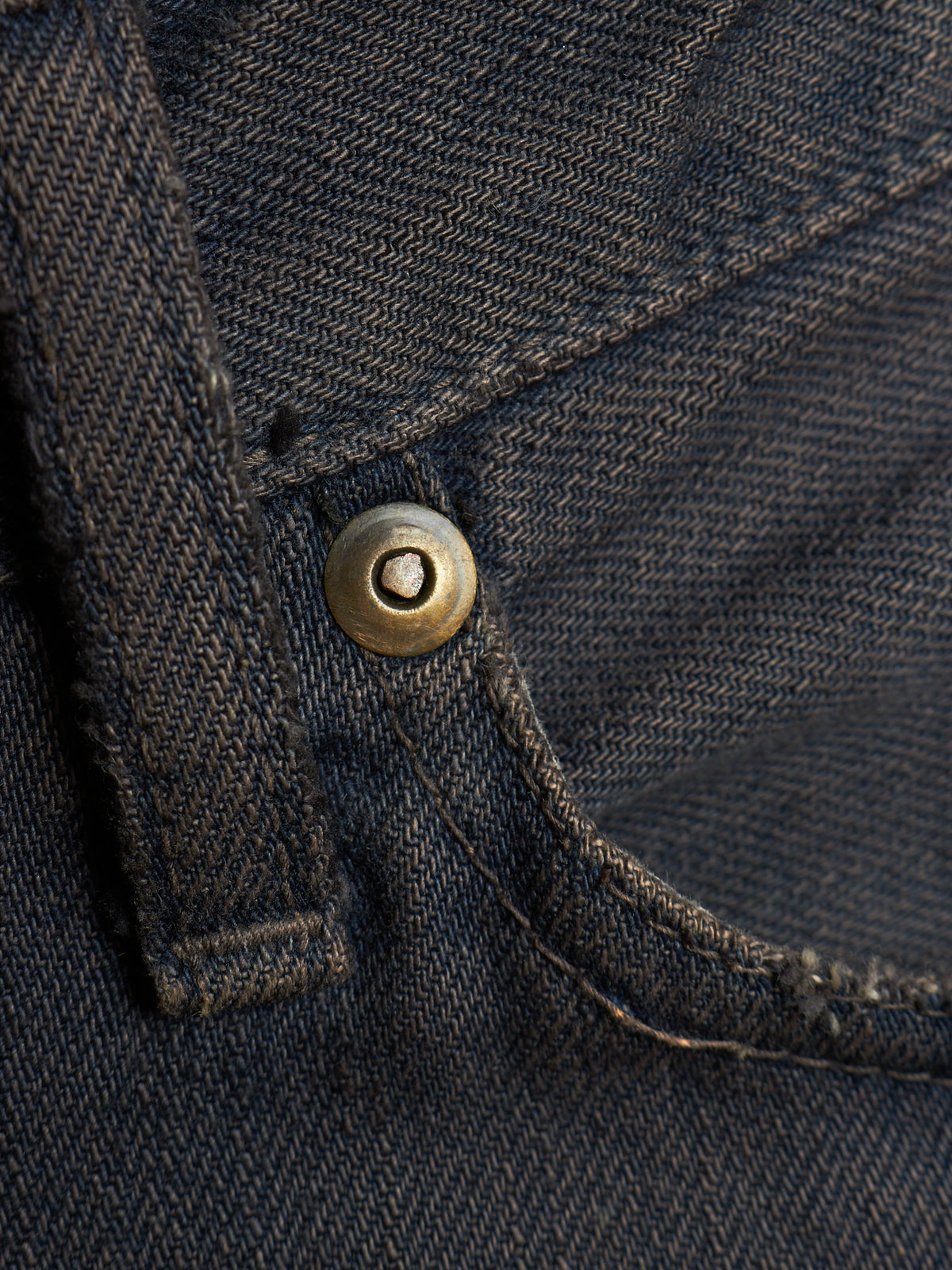 IfSixWasNine Early 00s 'NO. MUD MAX/SBCM 0305ADK' Distressed Flared Denim