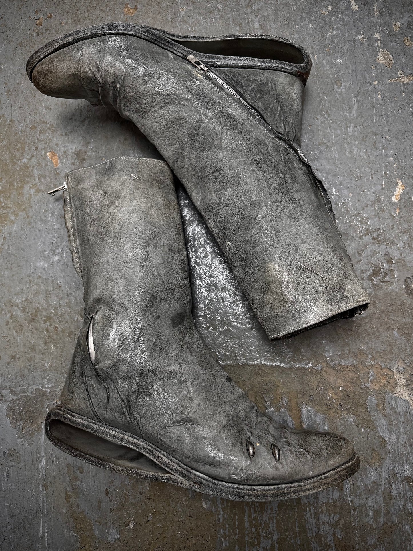 Carol Christian Poell ‘AM/2693P-IN ROOMS-PTC/19’ Object-dyed Kangaroo Leather Titanium Prosthetic U | Archive Fashion Toronto