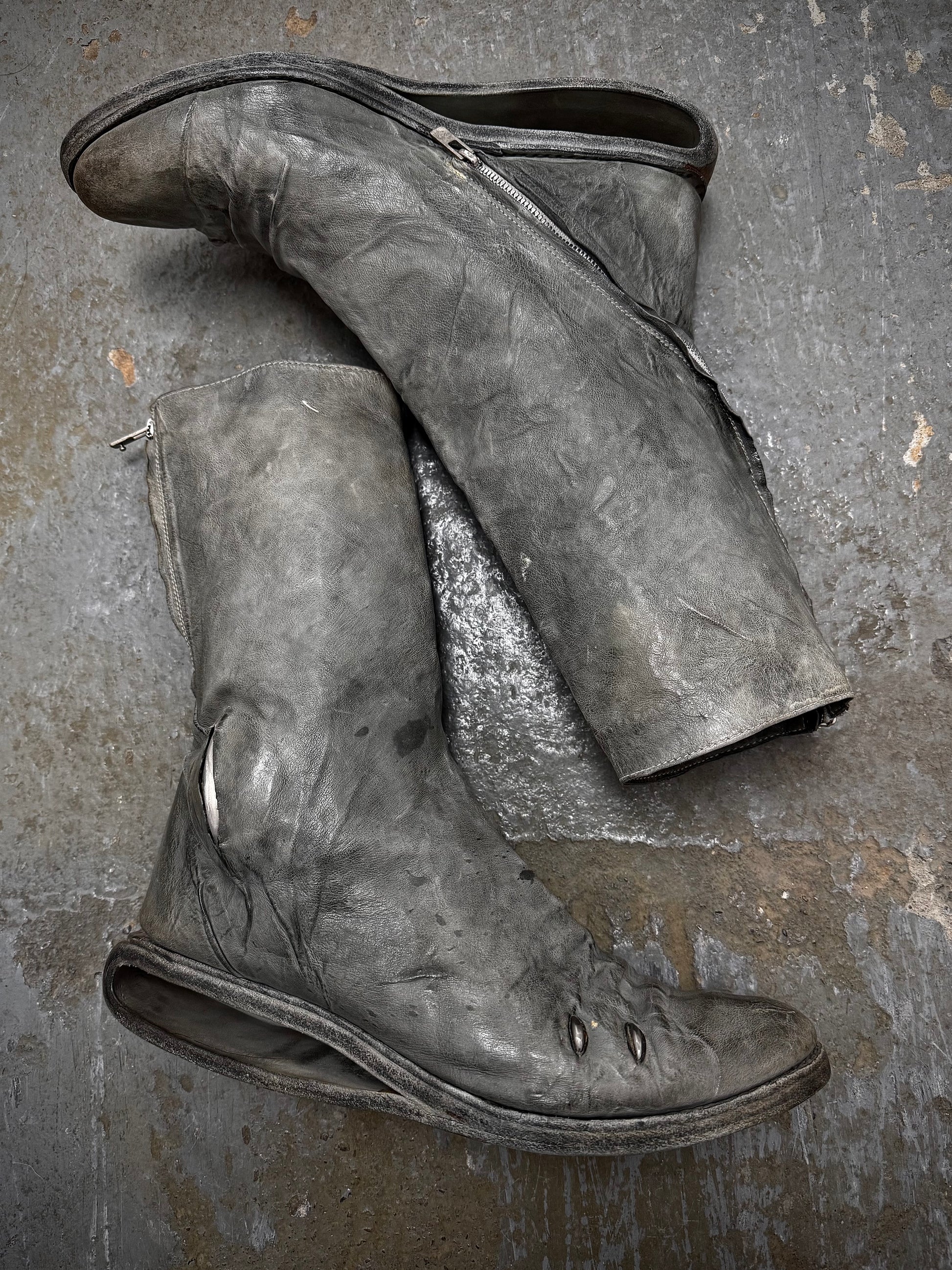 Carol Christian Poell ‘AM/2693P-IN ROOMS-PTC/19’ Object-dyed Kangaroo Leather Titanium Prosthetic U | Archive Fashion Toronto