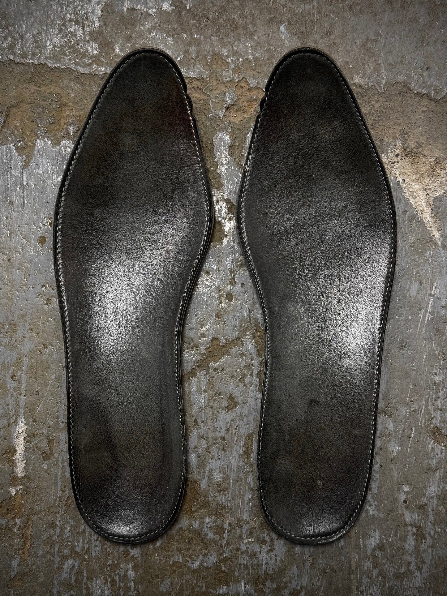 Carol Christian Poell ‘AM/2693P-IN ROOMS-PTC/19’ Object-dyed Kangaroo Leather Titanium Prosthetic U-Sole Tornado Zip Boots