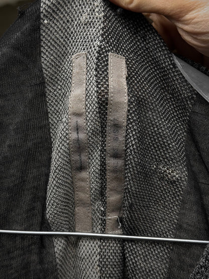 Rick Owens SS17 "WALRUS" Double Layer Multi Striped Long-sleeves detail | DRIEW GARMENTS