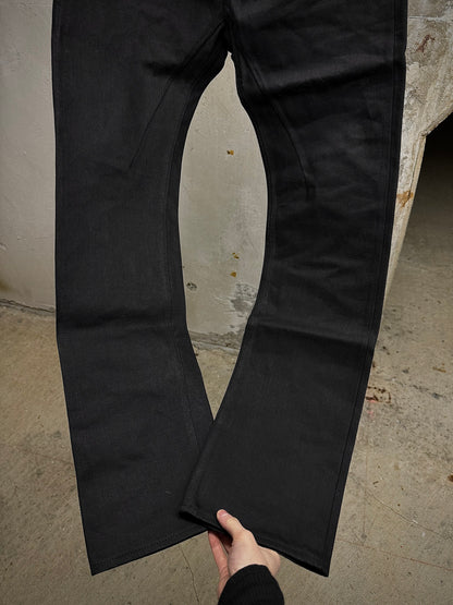 Rick Owens DRKSHDW AW23 "LUXOR" 16oz Japanese Selvedge 'Detroit Cut' Denim detail | DRIEW GARMENTS