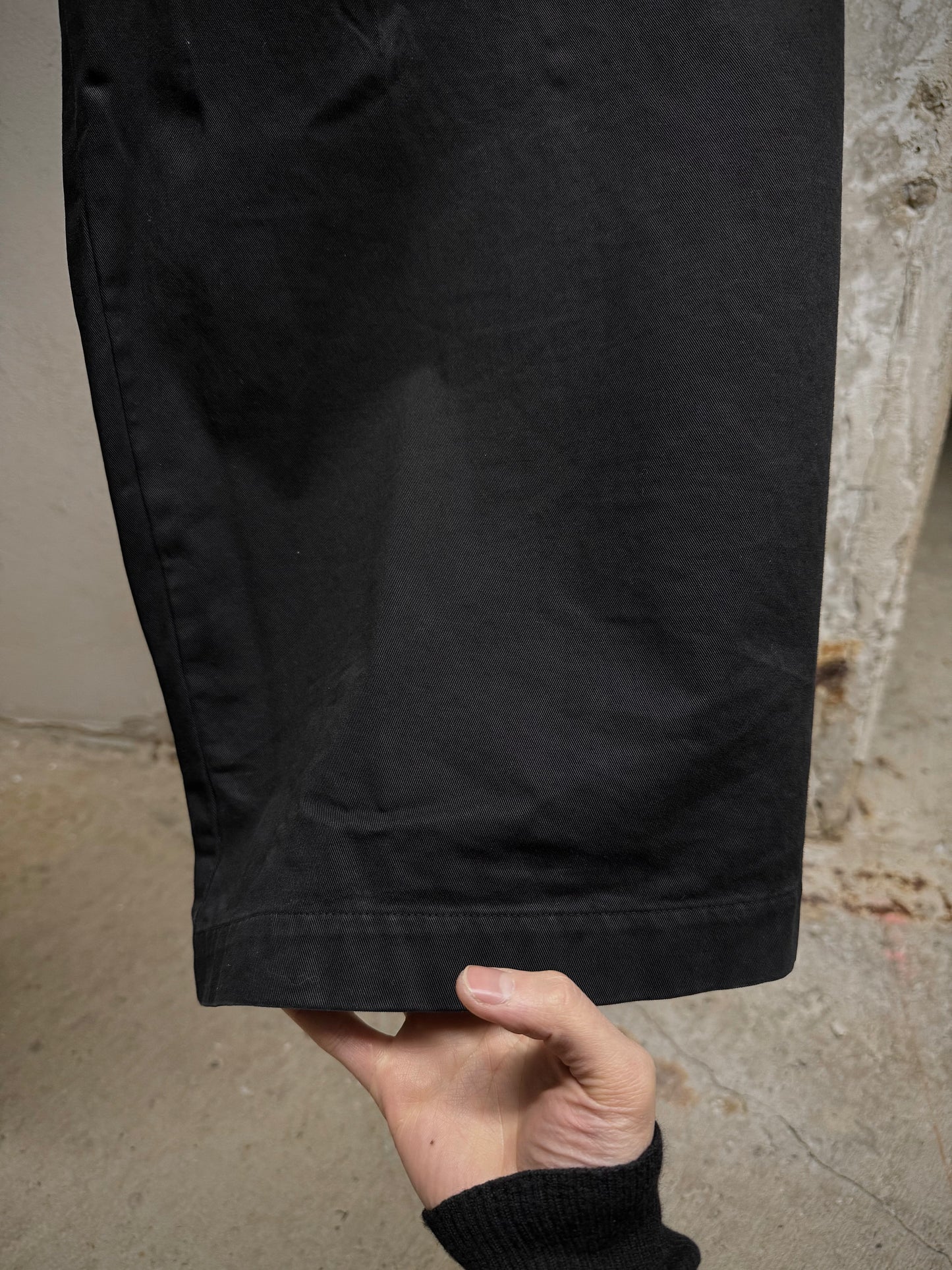 Rick Owens DRKSHDW AW24 "PORTERVILLE" Creatch Wide Cargo Pants detail | DRIEW GARMENTS