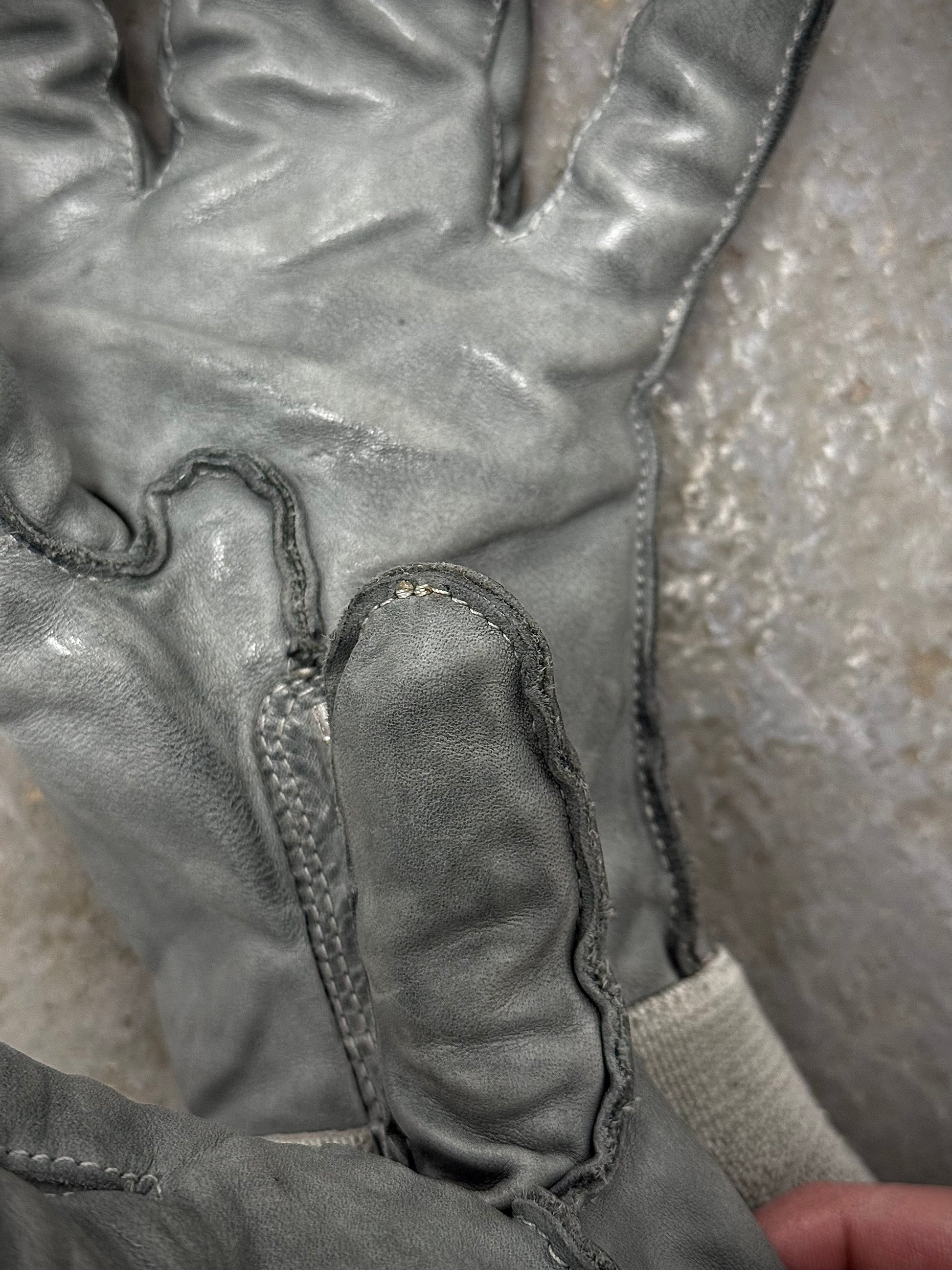 Carol Christian Poell Early 2000s ‘AM/2593 CORS-PTC/19’ Object-dyed Horse Leather Syndactyly Hands Gl detail | DRIEW GARMENTS