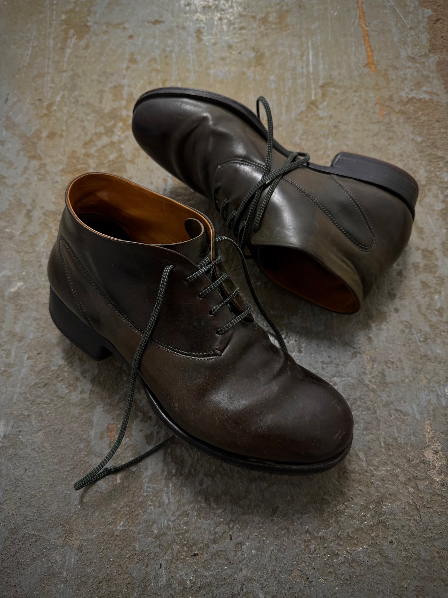 Maurizio Altieri m_moriabc by Maurizio Altieri Goodyear Hand Welted Brown Horween Shell Cordovan De | Archive Fashion Toronto