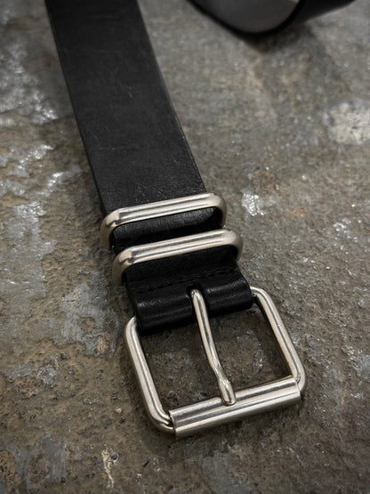 Dries Van Noten AW20 Studded Metal Leather Belt detail | DRIEW GARMENTS