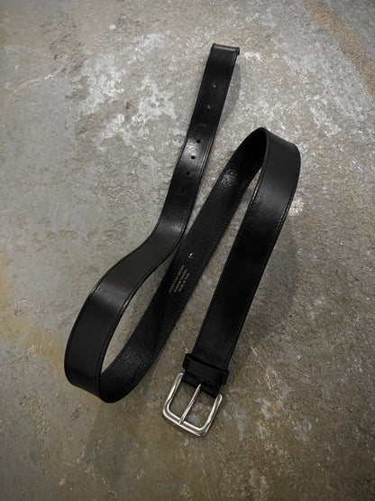 Dries Van Noten AW20 Metal Buckle Leather Belt | Archive Fashion Toronto