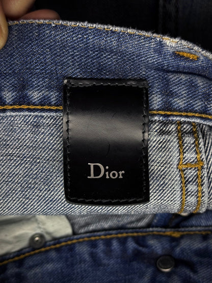 DIOR HOMME by Kris Van Assche SS08 Light Washed Blue Denim