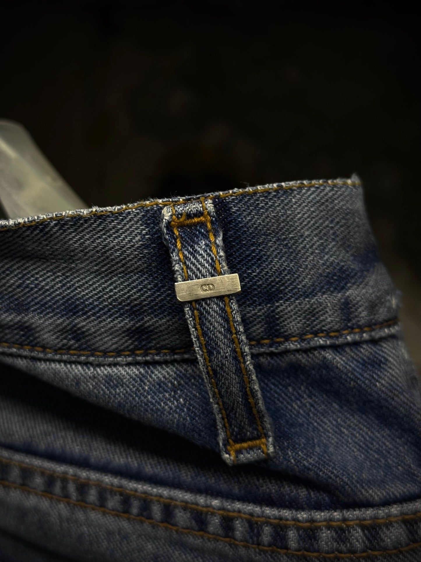 DIOR HOMME by Kris Van Assche SS08 Light Washed Blue Denim detail | DRIEW GARMENTS