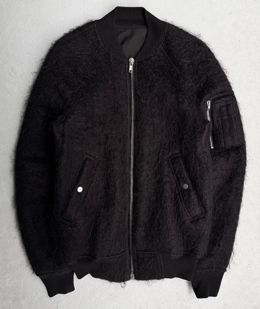 Rick Owens AW16 ‘MASTODON’ Mohair Bomber Jacket